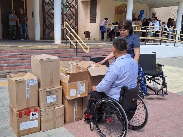 Перинатальному центру Калмыкии оказала помощь организация инвалидов