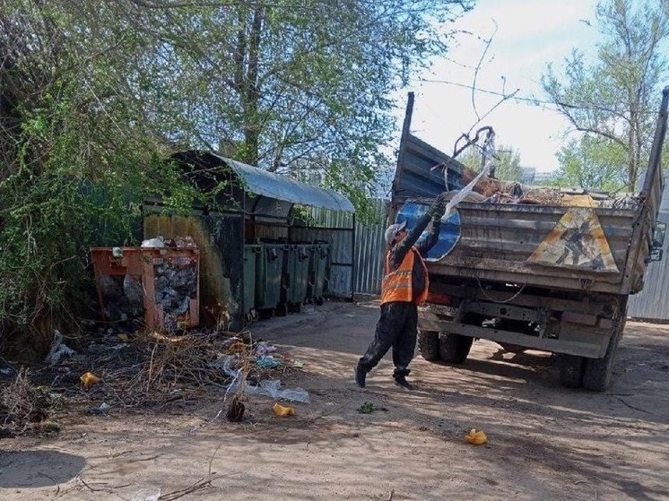 Более 1100 несанкционированных свалок ликвидировано в Астрахани с начала года