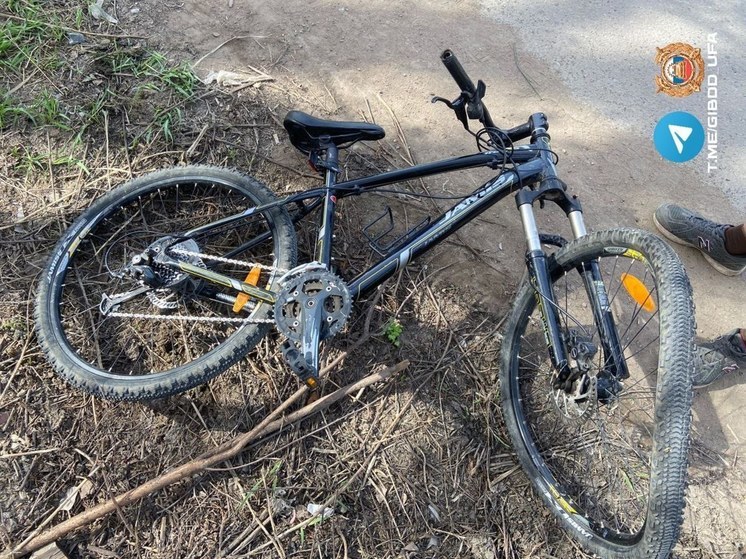 Автомобиль в Уфе сбил 13-летнего подростка на велосипеде