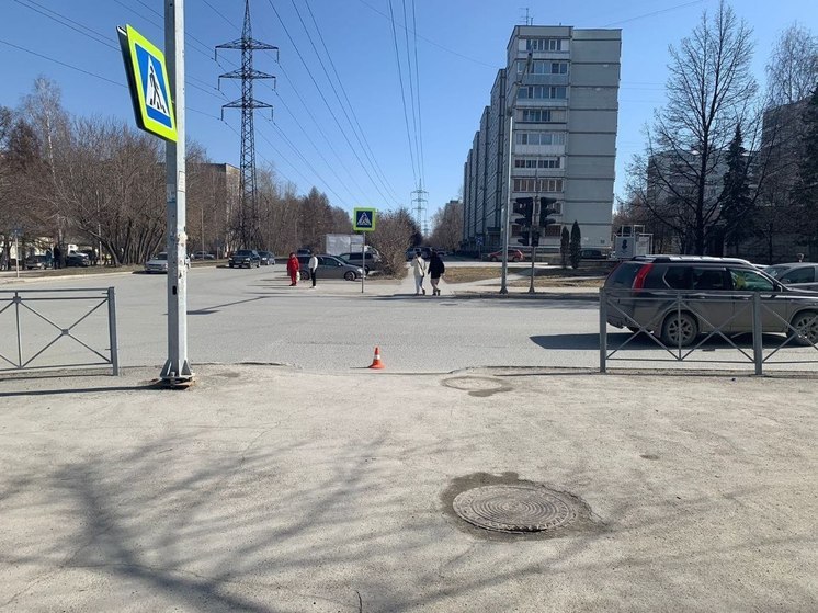 В Новосибирске неизвестный сбил девочку на светофоре