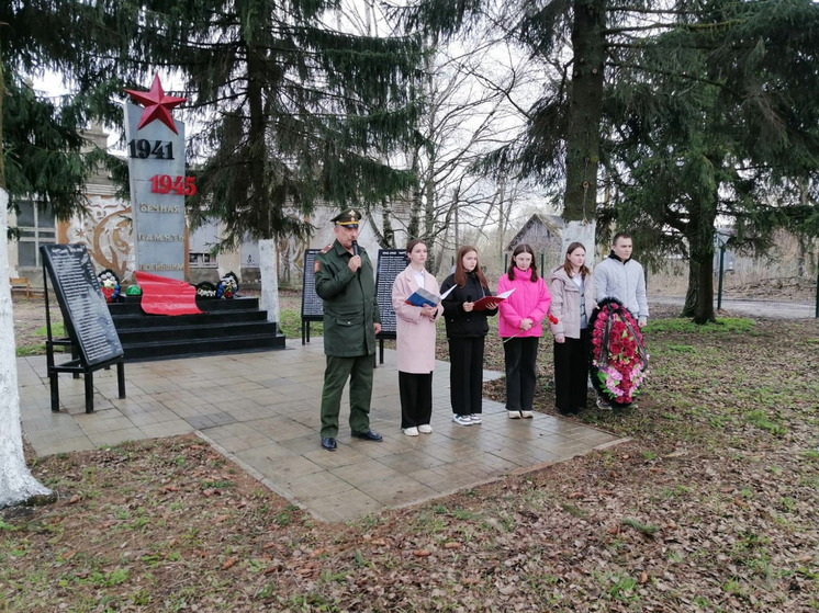 В Гаврилово-Посадском районе прошёл митинг в честь Героя Советского Союза Шушина