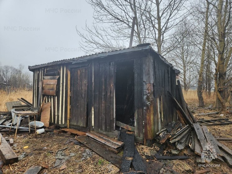 В Александровске-Сахалинском загорелся частный дом
