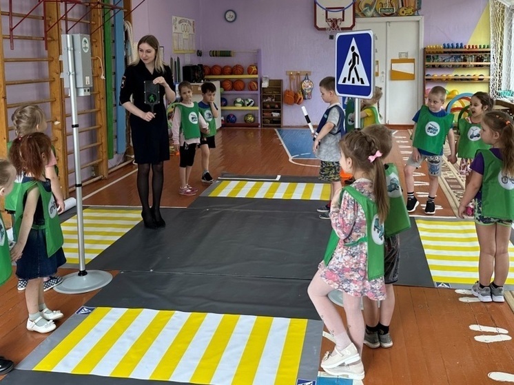 Новгородское ГИБДД учит детей безопасному поведению на дороге