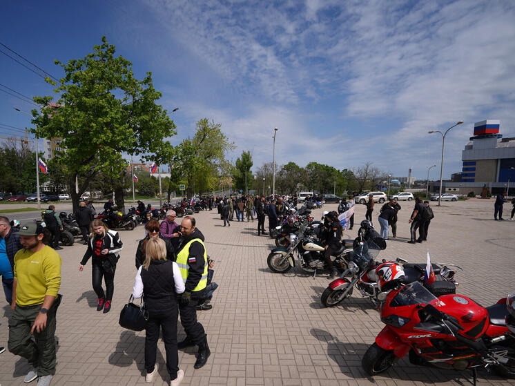 В Мариуполе открыли мотосезон