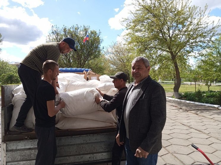 В Костогрызовское теруправление на Херсонщине доставили гумпомощь