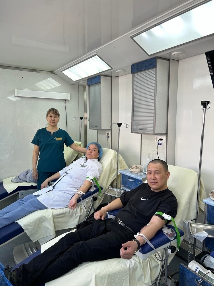 Запас донорской крови в Туве ежемесячно пополняется на 350 литров