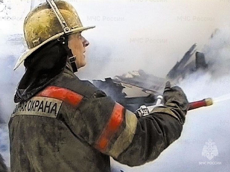 В Орловском МО огонь охватил жилой дом