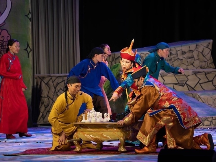 На сцене Национального театра Тувы ожили знакомые с детства сюжеты