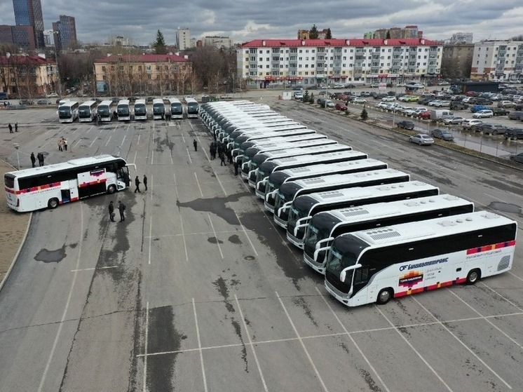 «Башавтотранс» пополнил автобусный парк экологически чистыми машинами