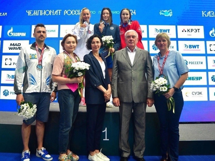 Три медали со всероссийских соревнований привезли домой пловцы из Югры