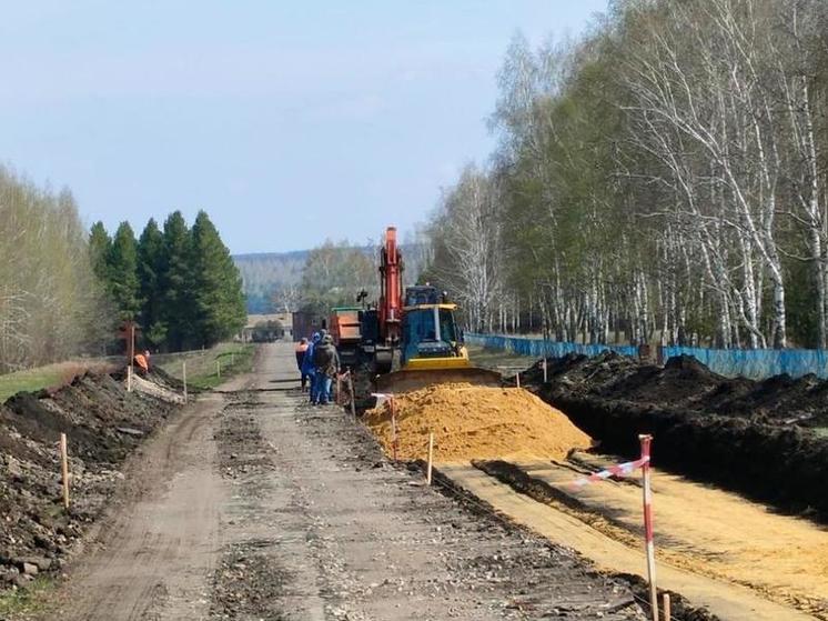 В Пензенской области началась реконструкция дороги в селе Атмис