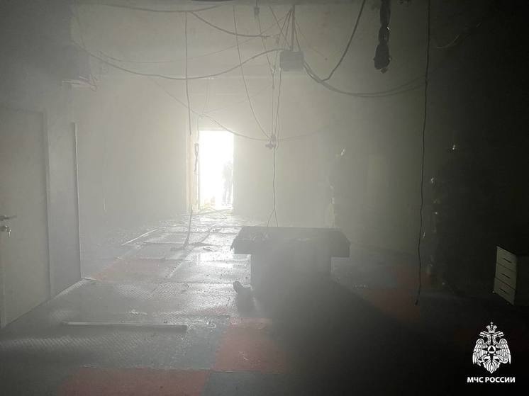 МЧС опубликовали подробности пожара в ТЦ «Слава» в Твери