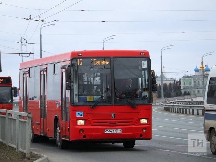 9 мая общественный транспорт Казани перейдет на усиленный режим работы