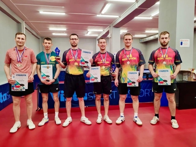 Спортсмены клуба Nordman показали высокие результаты на Кубке Псковской области по пинг-понгу