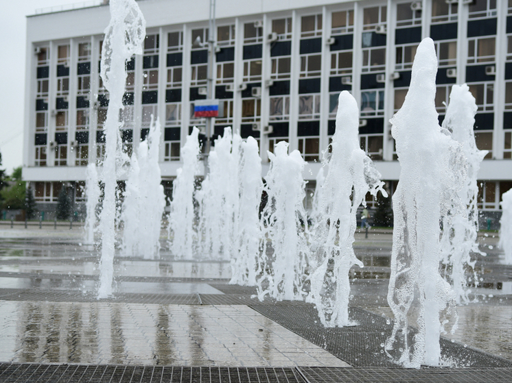 «Вас это немного огорчит»: фонтаны в Краснодаре запустят 26 апреля