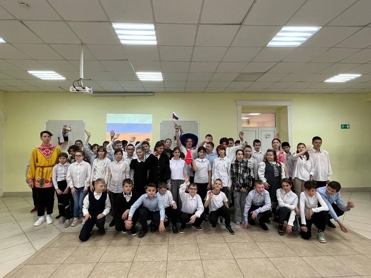 Серпуховские волонтеры провели патриотическое мероприятие