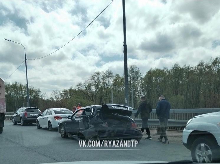 На Северном обходе в Рязани произошло серьёзное ДТП с участием Hyundai
