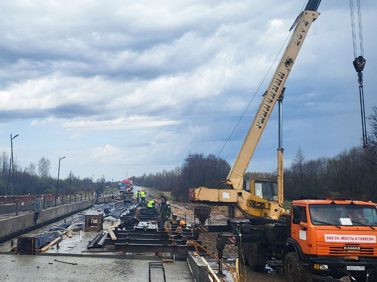 Мост через Уводь на дороге из Иванова в Ярославль отремонтируют к концу лета