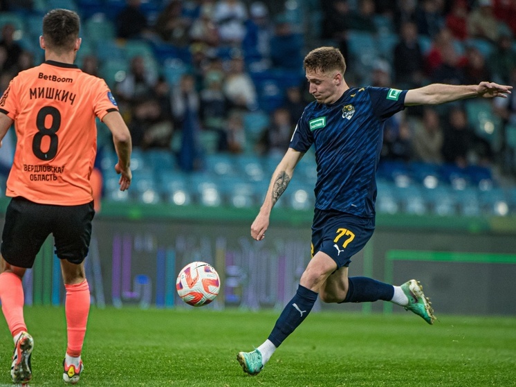 Александар Юкич, сравнявший счёт в игре ФК «Сочи» с «Уралом», забил первый мяч за команду