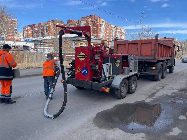 Дорожные ремонты прошли во всех районах Иркутска в выходные