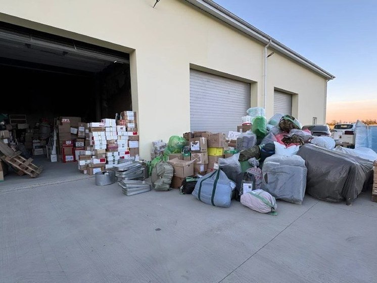Краснодар доставил 25 тонн гумпомощи в Херсонскую область