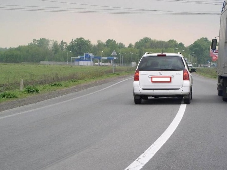 В Орловской области за неделю более 100 водителей попались при выезде на встречную полосу движения