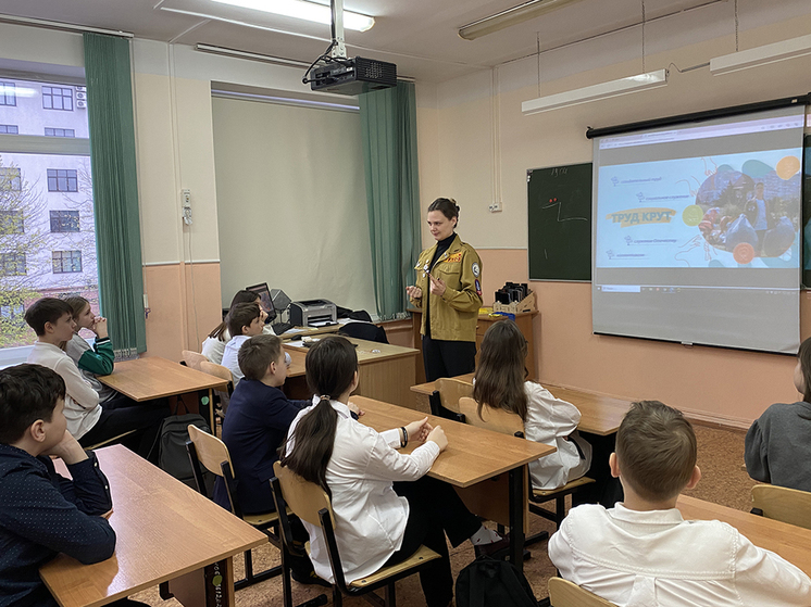 Для школьников Калининградской области провели уроки труда