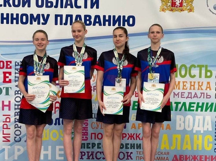 Юниоры из ДНР выступили на Чемпионате Свердловской области по синхронному плаванию