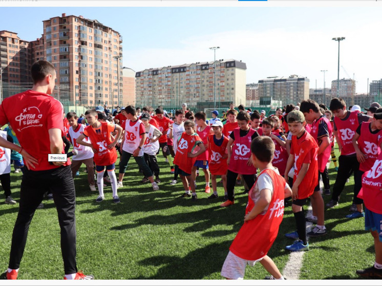 Дагестан встречает футбол: Школьники участвуют в уникальном фестивале