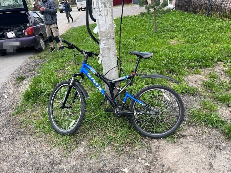В Твери водитель нарушил правила и сбил 14-летнего велосипедиста