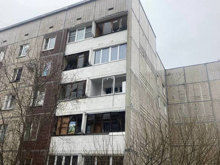 В Петербурге начали ремонтировать квартиры на Пискарёвском проспекте после атаки БПЛА