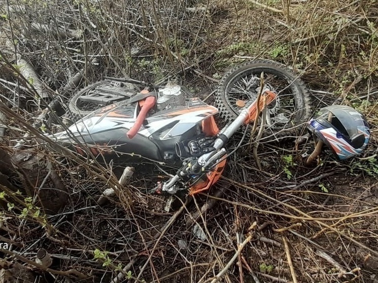 Появилась видеозапись со смертельным ДТП с участием мотоциклиста в Тверской области