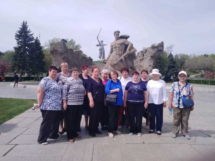 Астраханские волонтеры «серебряного» возраста посетили Волгоград