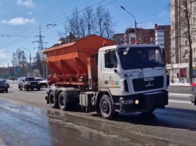 Мэрия: песок на улицах Томска будут разбрасывать круглосуточно