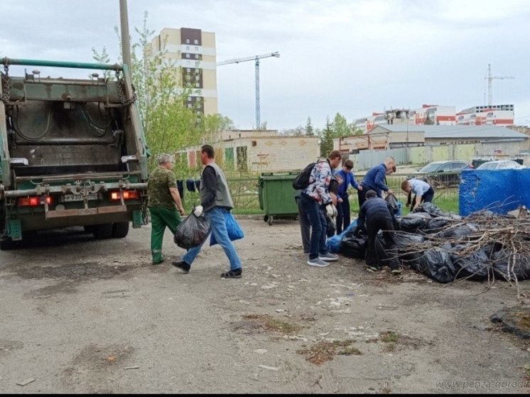 Пензенским школам помогли вывезти мусор