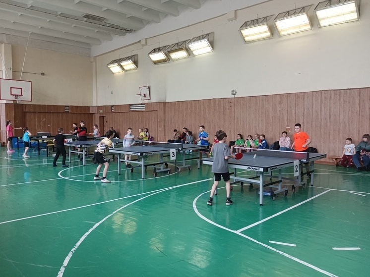 Соревнования в Серпухове посвятили Всемирному дню настольного тенниса