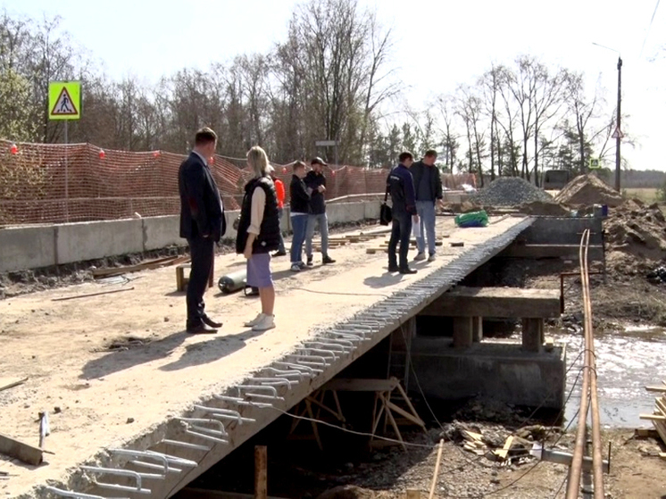 Мосты через Сандаловку ремонтируют с опережением графика