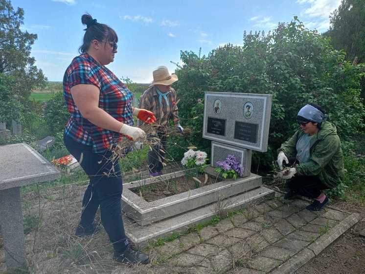 В Кировском округе привели в порядок заброшенные могилы солдат Великой Отечественной войны