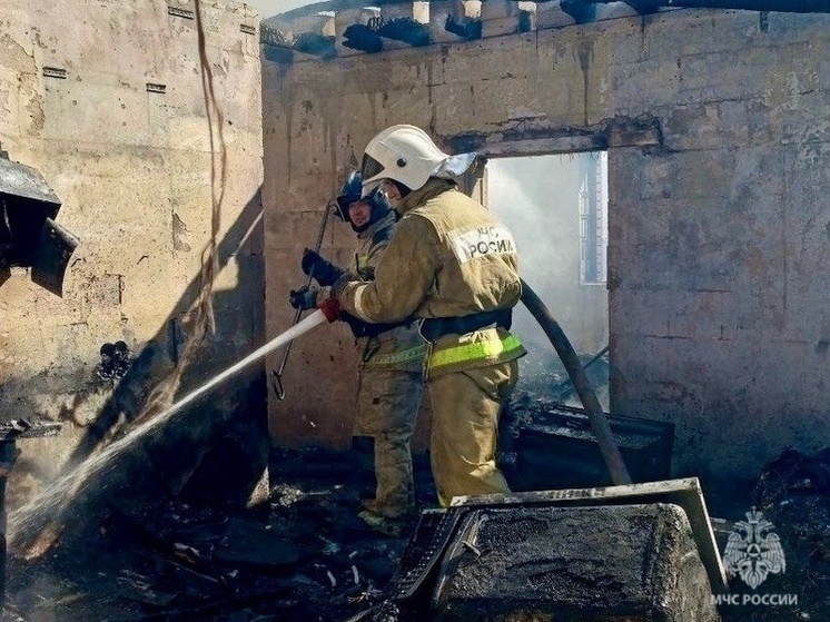 В Тюмени горел частный дом: пострадавших нет