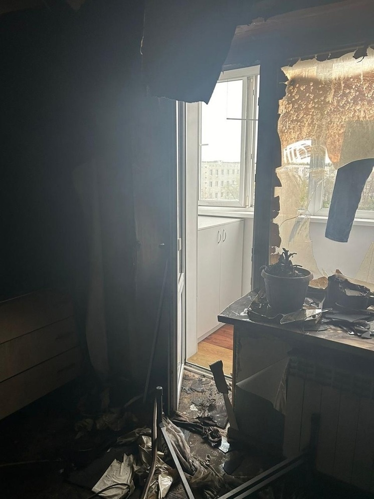 На пожаре в Петушинском районе погиб мужчина
