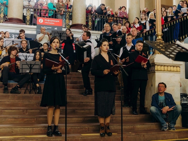 «Бессмертный полк» поднимется под песни военных лет на вокзал Петрозаводска