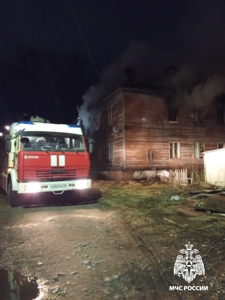 Бараки на Бесовецкой улице в Петрозаводске горят не первый раз