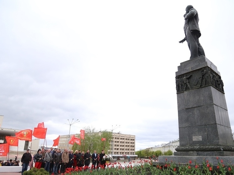 Красный регион: в Орловской области отметили день рождения Ленина