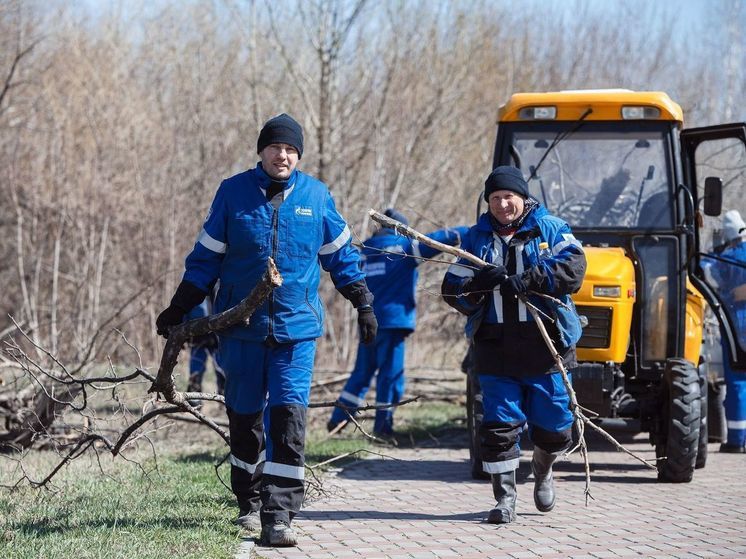 Волонтеры «Газпромнефть-СМ» провели субботник в «Птичьей гавани»