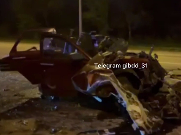 Под Белгородом водитель легковушки погиб в ДТП с грузовиком