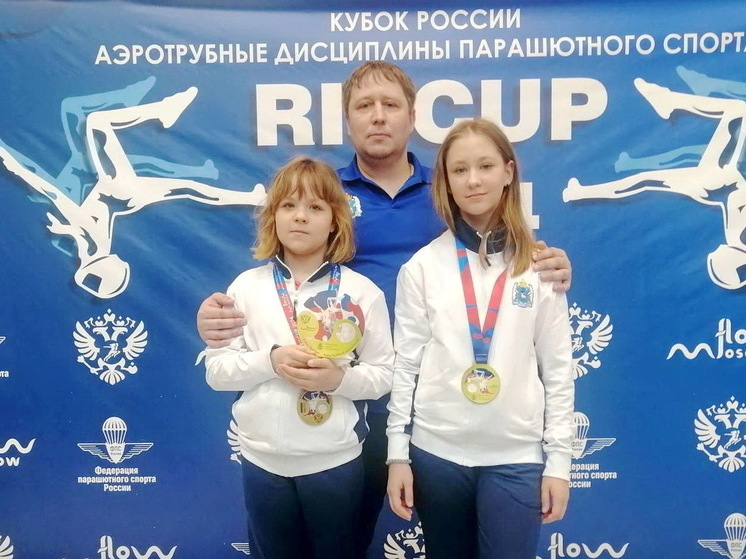 «Ямальские ведьмочки» стали лучшими на Кубке России по парашютному спорту
