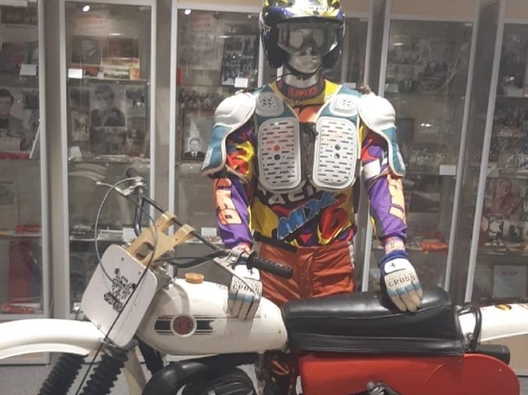 Музей спорта Калуги пополнился уникальным мотоциклом CZ-250