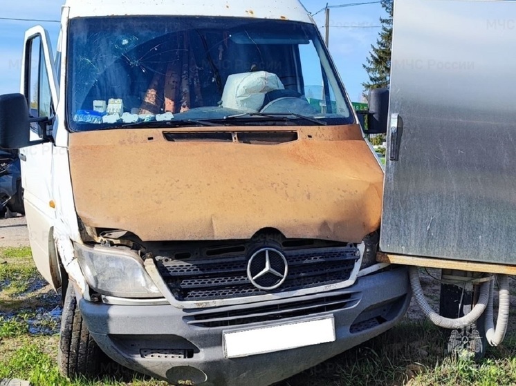 Три человека попали в больницу в результате ДТП с грузовиком в Калужской области