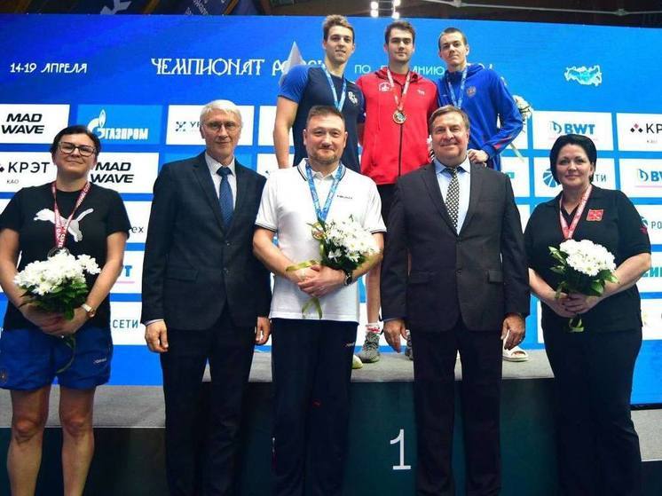 Павел Самусенко стал серебряным призером чемпионата России по плаванию