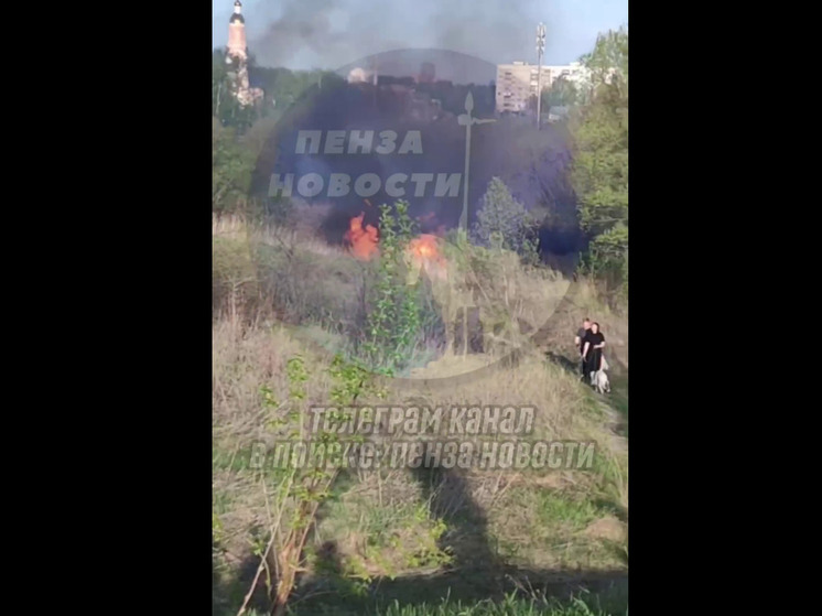 Пензенцы сообщили о пожаре около 6-ой горбольницы